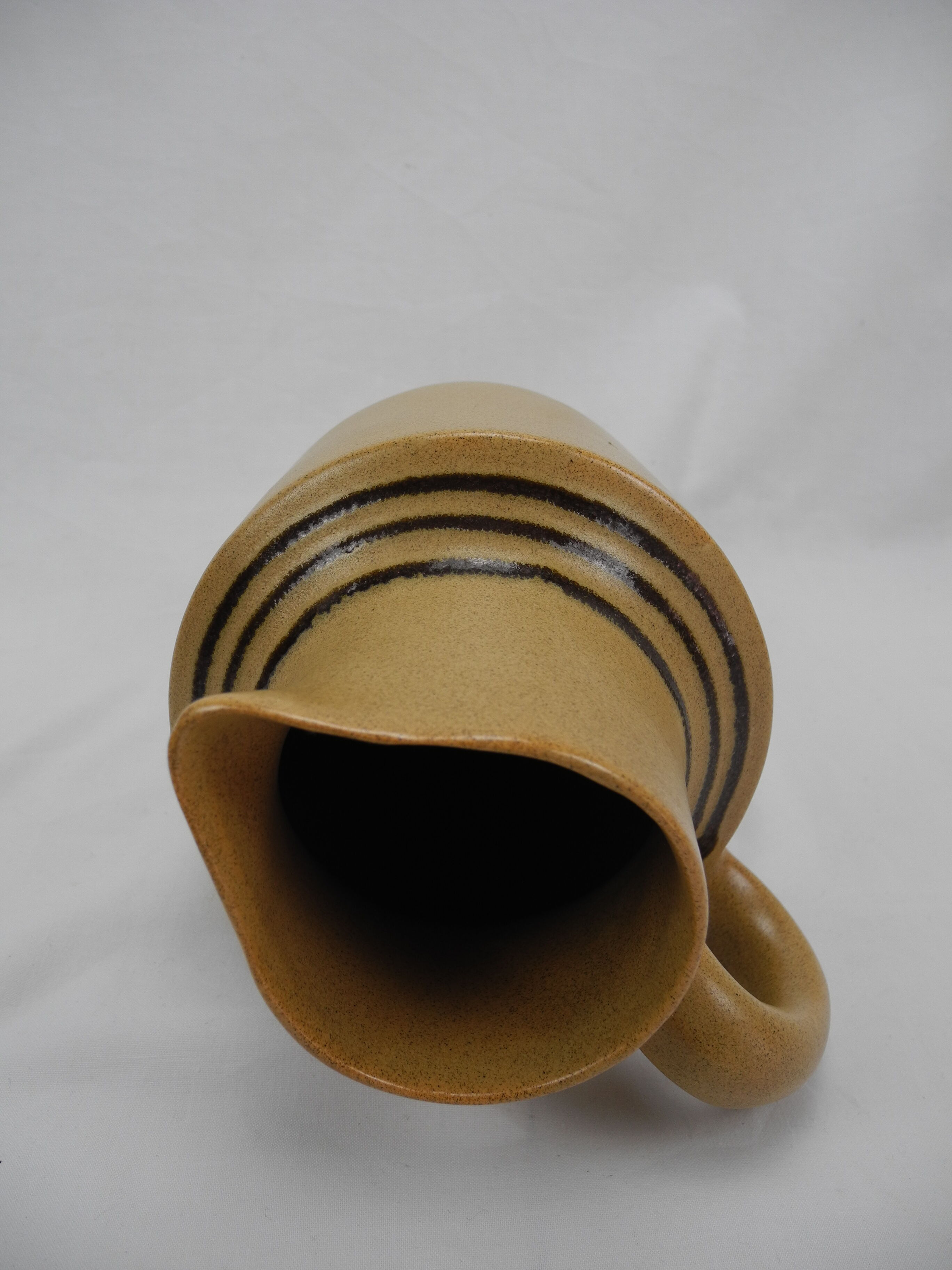 Vintage ceramic pitcher carafe