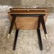 Antique Nightstand with Drawer, Macassar Wood, Mid 20th Century, Vintage