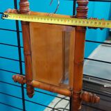 Mirror called "bamboo" beveled glass, 1950s, 38x30 cm