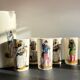 Orangeade service to vintage ceramic soldiers
