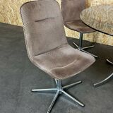 4 chaises & table des années 60