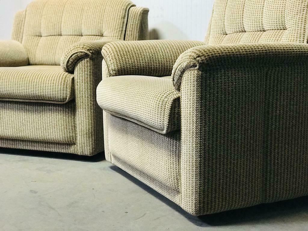 set of 2 vintage seats/ one-seated/armchairs