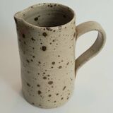 Pitcher in pyrite stoneware.