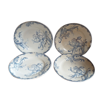 Terre de Fer porcelain dessert plates