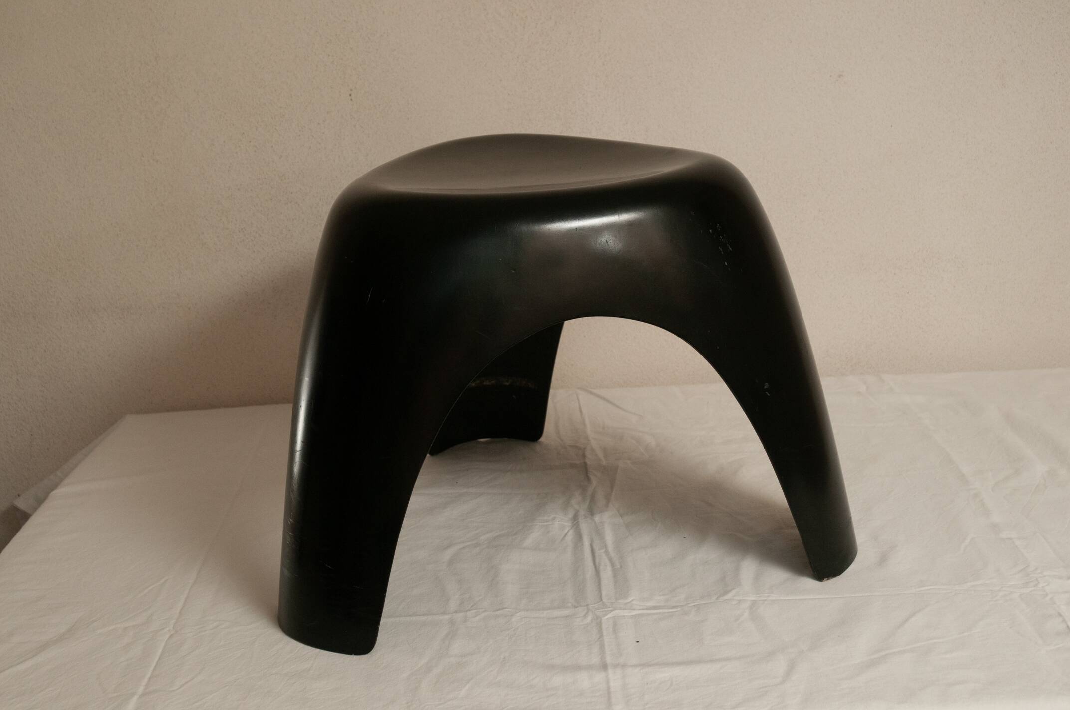 Tripod stool called "elephant" by Sori Yanagi
