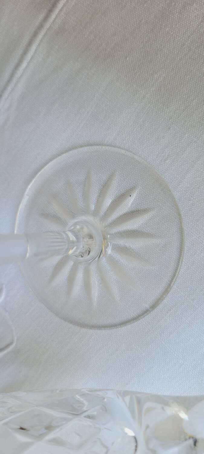 Set de 4 flûtes cristal