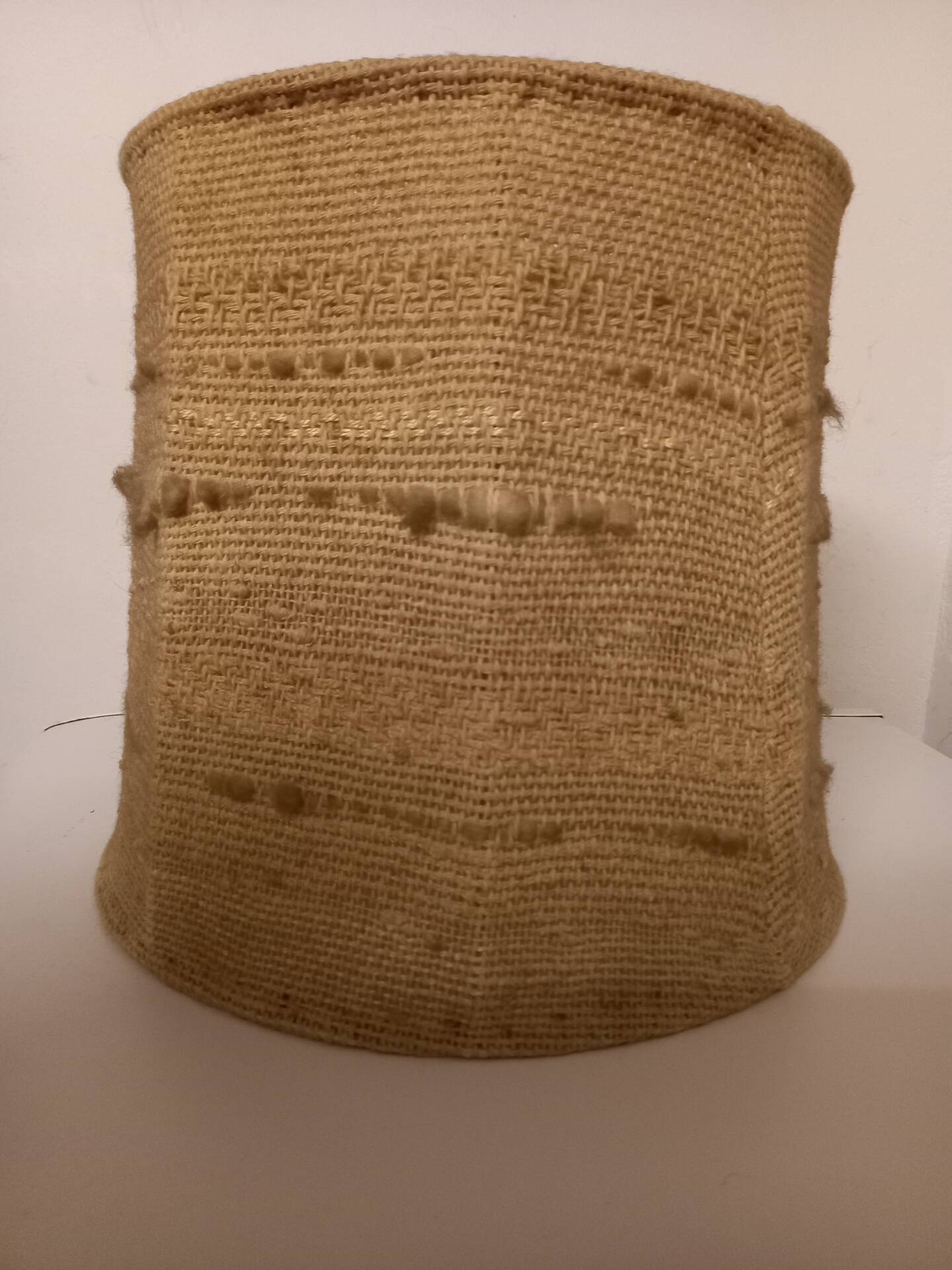 Vintage woven lampshade