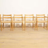6 x dining chairs | Niels Otto Møller | Model 84 & 67 | Oak | Restored