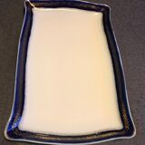Series of 3 imperial porcelain trays Russia Kuznetsov