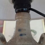 Old stoneware jar lamp