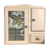 Armoire à pharmacie vintage