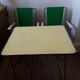 Table et chaises de camping vintages années  60