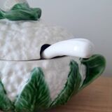 Cauliflower slip tureen