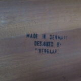 Danish spacious teak desk by Gunnar Nielsen Tibergaard 1960s