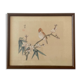 Chinese bird print