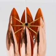 Copper suspension "Kastor" by Jo Hammerborg for Fog & Mørup
