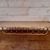 Rattan shelf from the 1960s