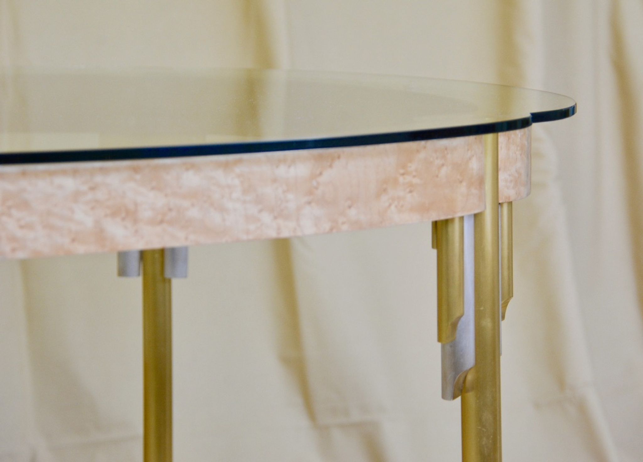 Table et ses 2 chaises Art Déco