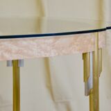 Table and 2 chairs Art Deco