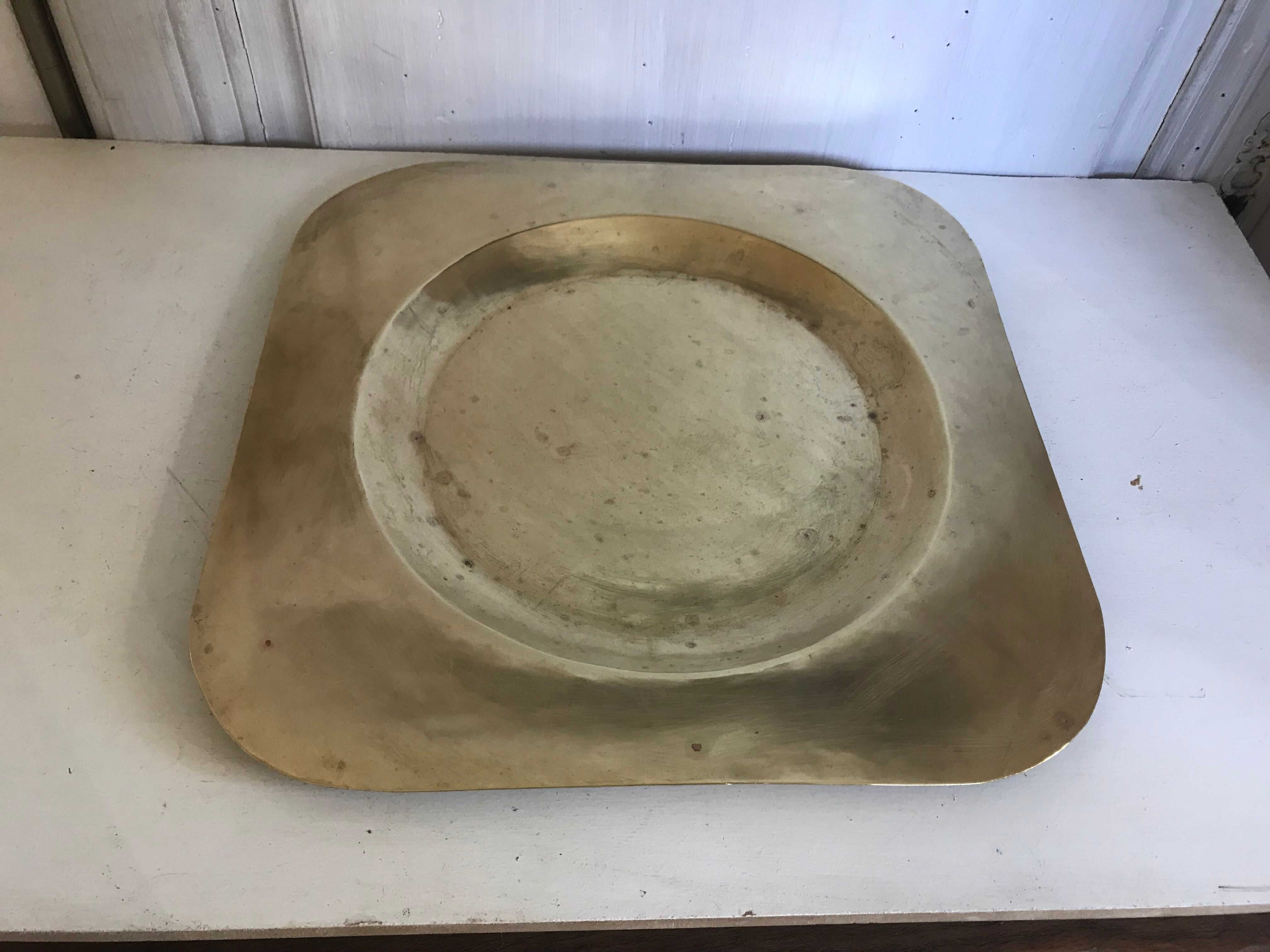 Brass pocket empty
