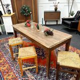 Weathered farm table