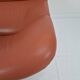 Fauteuil lounge Artifort F518 par Geoffrey Harcourt en cuir, années 1970
