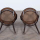 Suite de 6 chaises de bistrot par Josef Hofmann en cannage