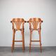 Set of 2 Vintage Bar Stools by TON, 1980