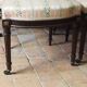 Antique French Empire Style Sofa and Chairs: Pink Satin Furniture Set