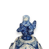 Delft earthenware vase XIXth