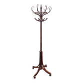 Art Deco Standing Coat Rack Thonet Style, 1920/30s
