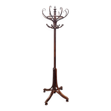Art Deco Standing Coat Rack Thonet Style, 1920/30s