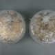 Set of 2 ceiling lights in glazed glass Kaiser Leuchten