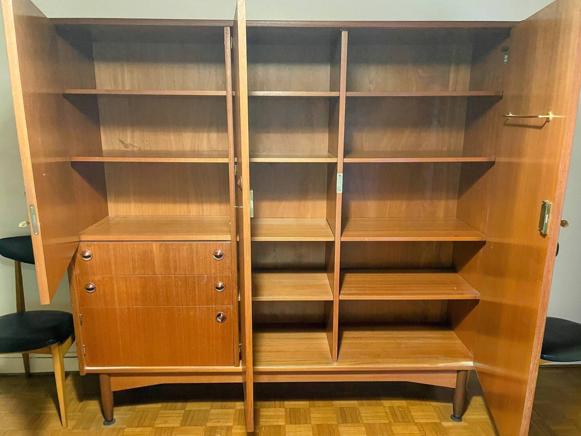 Large storage cabinet by André Monpoix / TV unit