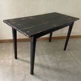 Black patinated table