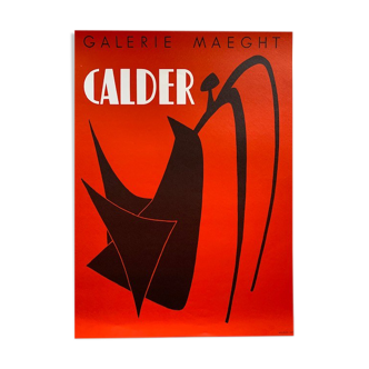 Lithographic poster Alexandre Calder (1898-1976)