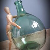 Demijohn 6 L clear green
