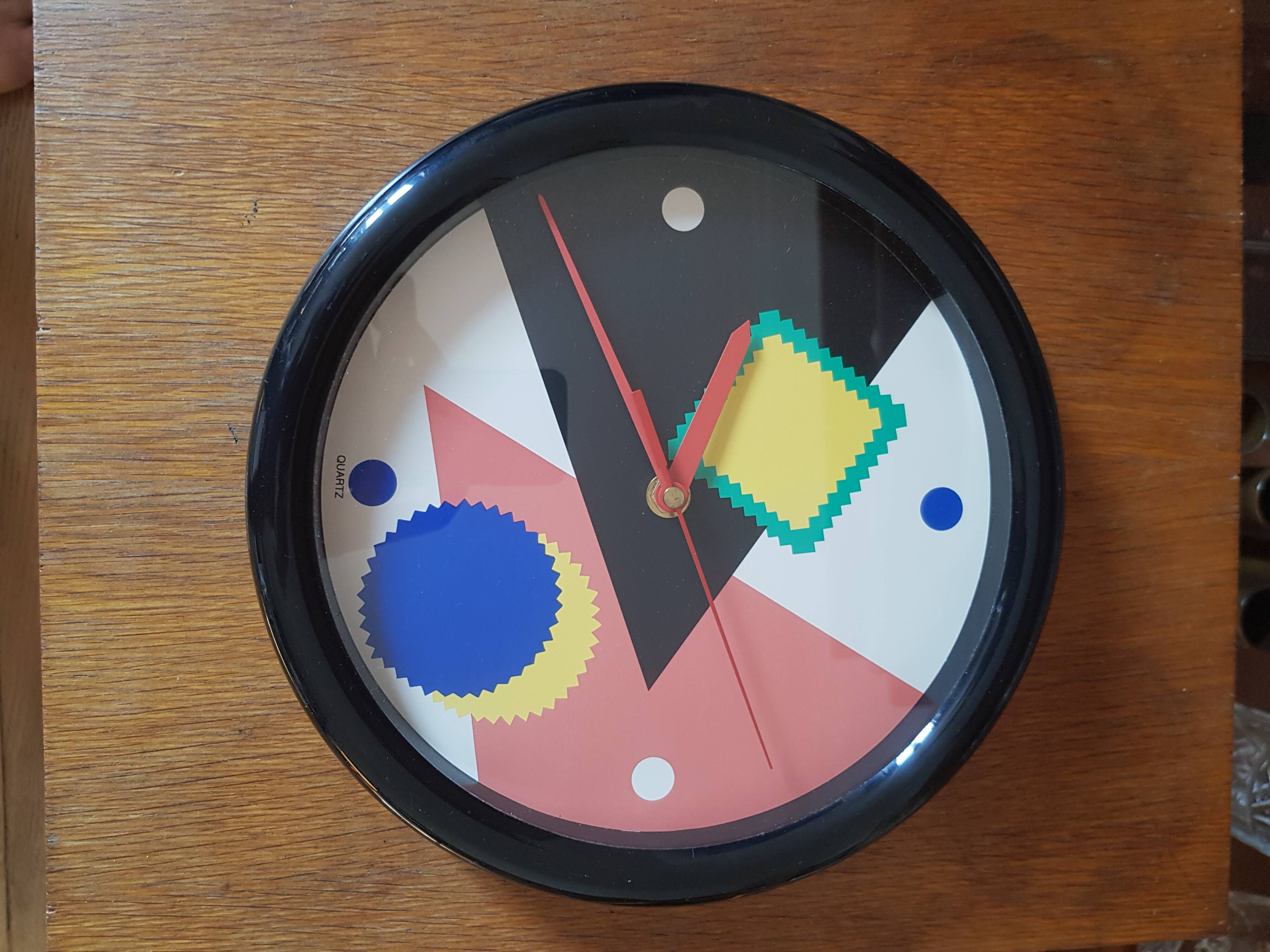 80s ikea wall clock