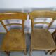 Lot of 4 Luterma Wood Bistrot Chair - year 50 - 60