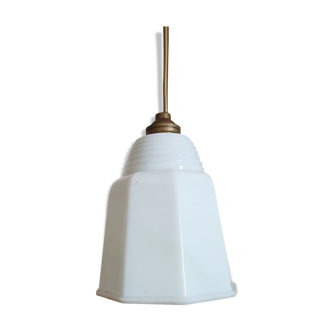 Old Art Deco opaline Walkthrly Suspension