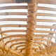 Rattan armchair