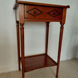 Small vintage wooden console - 1 drawer - family home