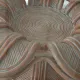 Bamboo rattan flower table Vivai Del Sud