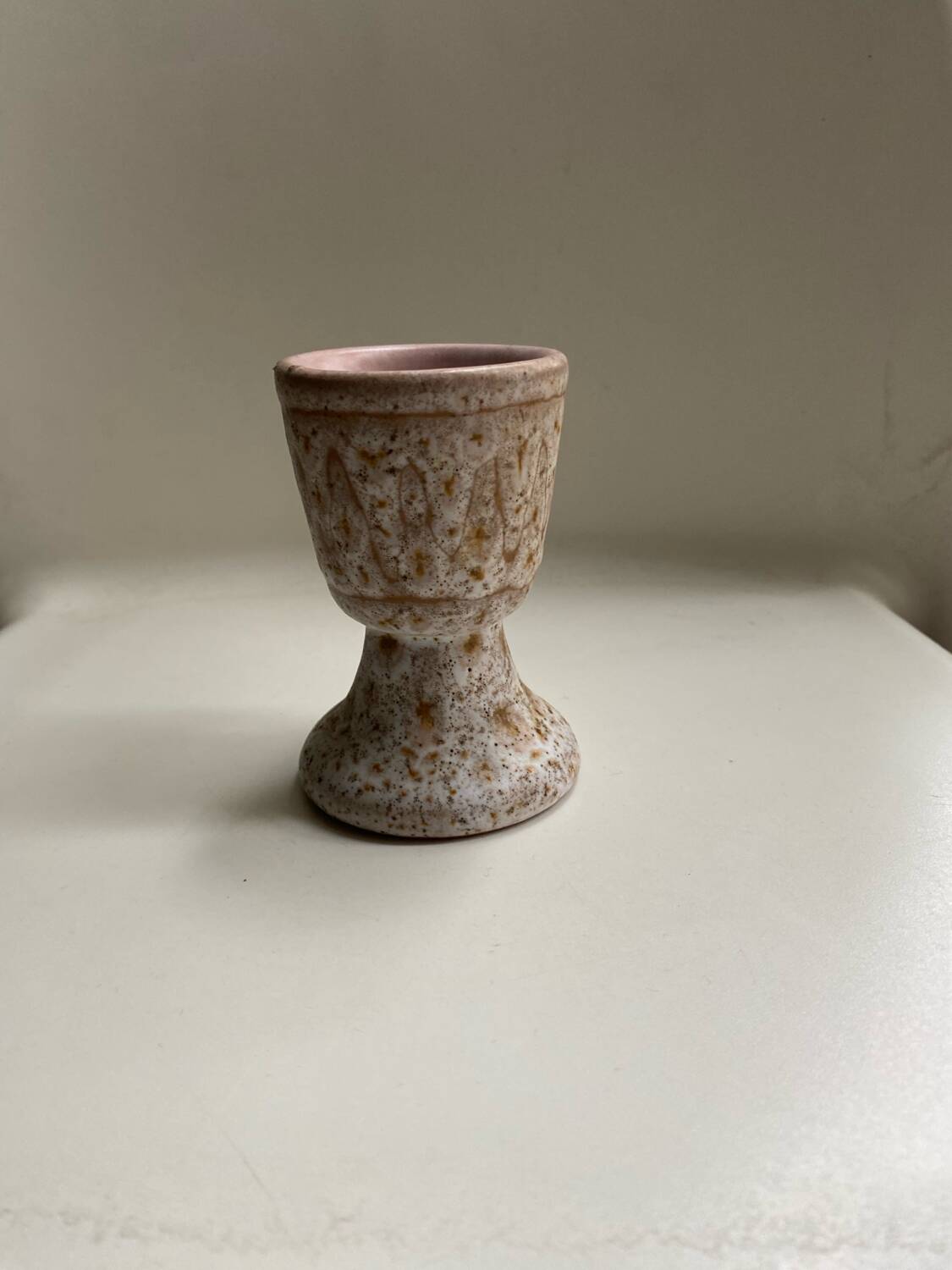 Egg cup and fondue pot