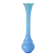 Vase en opaline dentelé, bleu ciel, 1960