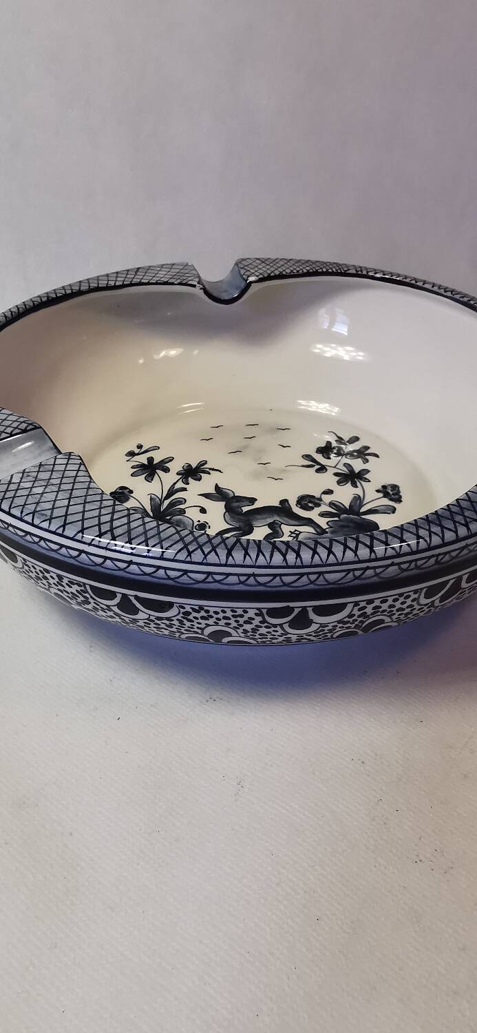 Large sant' anna pottery cigar ashtray portugal