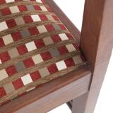Amsterdam school chairs with original tapestry 1930