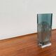 Mid-Century Vase in German Glass Block, 1960s