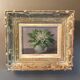 Charming old painting: Bouquet of lily of the valley