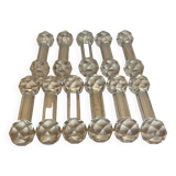Set of 11 knife holders